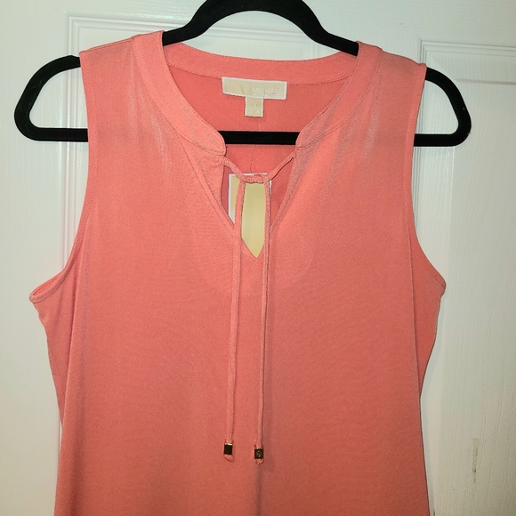 MICHAEL KORS NECTAR DRESS MK LOGO TIE FRONTSIZE MEDIUM$98 PLUS TAX - Picture 5 of 10